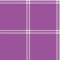 Tartan Plaid Seamless Pattern. Gingham Patterns. Traditional Scottish Woven Fabric. Lumberjack Shirt Flannel Textile. Pattern Tile Swatch Included. vector