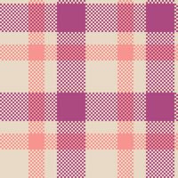 Tartan Plaid Seamless Pattern. Abstract Check Plaid Pattern. Traditional Scottish Woven Fabric. Lumberjack Shirt Flannel Textile. Pattern Tile Swatch Included. vector