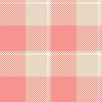 Tartan Plaid Seamless Pattern. Traditional Scottish Checkered Background. Traditional Scottish Woven Fabric. Lumberjack Shirt Flannel Textile. Pattern Tile Swatch Included. vector