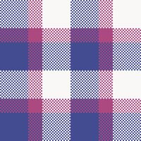 Tartan Plaid Seamless Pattern. Abstract Check Plaid Pattern. Seamless Tartan Illustration Set for Scarf, Blanket, Other Modern Spring Summer Autumn Winter Holiday Fabric Print. vector