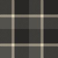 Classic Scottish Tartan Design. Checker Pattern. Traditional Scottish Woven Fabric. Lumberjack Shirt Flannel Textile. Pattern Tile Swatch Included. vector