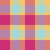 Classic Scottish Tartan Design. Tartan Seamless Pattern. Traditional Scottish Woven Fabric. Lumberjack Shirt Flannel Textile. Pattern Tile Swatch Included. vector