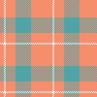 Tartan Pattern Seamless. Sweet Checker Pattern Flannel Shirt Tartan Patterns. Trendy Tiles for Wallpapers. vector