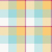 Classic Scottish Tartan Design. Traditional Scottish Checkered Background. Traditional Scottish Woven Fabric. Lumberjack Shirt Flannel Textile. Pattern Tile Swatch Included. vector