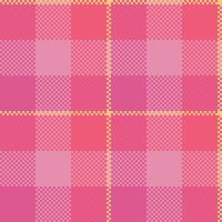 Classic Scottish Tartan Design. Abstract Check Plaid Pattern. Traditional Scottish Woven Fabric. Lumberjack Shirt Flannel Textile. Pattern Tile Swatch Included. vector