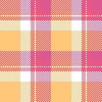 Tartan Plaid Seamless Pattern. Scottish Tartan Seamless Pattern. Traditional Scottish Woven Fabric. Lumberjack Shirt Flannel Textile. Pattern Tile Swatch Included. vector