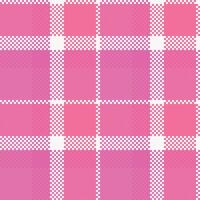 Tartan Plaid Seamless Pattern. Checkerboard Pattern. Template for Design Ornament. Seamless Fabric Texture. Illustration vector