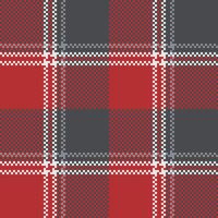 Tartan Pattern Seamless. Traditional Scottish Checkered Background. Seamless Tartan Illustration Set for Scarf, Blanket, Other Modern Spring Summer Autumn Winter Holiday Fabric Print. vector