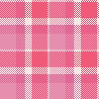 Classic Scottish Tartan Design. Abstract Check Plaid Pattern. Seamless Tartan Illustration Set for Scarf, Blanket, Other Modern Spring Summer Autumn Winter Holiday Fabric Print. vector