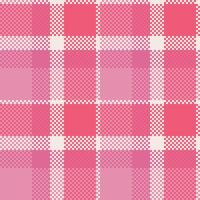 Classic Scottish Tartan Design. Abstract Check Plaid Pattern. Seamless Tartan Illustration Set for Scarf, Blanket, Other Modern Spring Summer Autumn Winter Holiday Fabric Print. vector