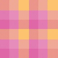 Tartan Plaid Seamless Pattern. Checkerboard Pattern. Seamless Tartan Illustration Set for Scarf, Blanket, Other Modern Spring Summer Autumn Winter Holiday Fabric Print. vector