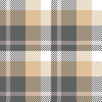 Tartan Pattern Seamless. Abstract Check Plaid Pattern Seamless Tartan Illustration Set for Scarf, Blanket, Other Modern Spring Summer Autumn Winter Holiday Fabric Print. vector