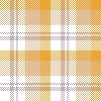 Tartan Seamless Pattern. Sweet Checker Pattern Traditional Scottish Woven Fabric. Lumberjack Shirt Flannel Textile. Pattern Tile Swatch Included. vector