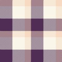 Scottish Tartan Plaid Seamless Pattern, Checkerboard Pattern. Traditional Scottish Woven Fabric. Lumberjack Shirt Flannel Textile. Pattern Tile Swatch Included. vector