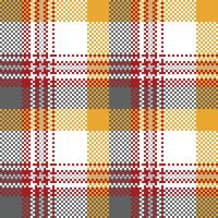 Tartan Seamless Pattern. Sweet Checkerboard Pattern Template for Design Ornament. Seamless Fabric Texture. vector