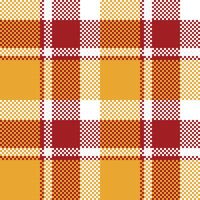 Tartan Seamless Pattern. Sweet Pastel Plaids Pattern Traditional Scottish Woven Fabric. Lumberjack Shirt Flannel Textile. Pattern Tile Swatch Included. vector