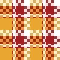 Tartan Seamless Pattern. Sweet Pastel Plaids Pattern Traditional Scottish Woven Fabric. Lumberjack Shirt Flannel Textile. Pattern Tile Swatch Included. vector