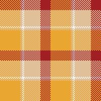 Tartan Seamless Pattern. Sweet Pastel Plaids Pattern Template for Design Ornament. Seamless Fabric Texture. vector