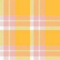 Scottish Tartan Plaid Seamless Pattern, Checker Pattern. Traditional Scottish Woven Fabric. Lumberjack Shirt Flannel Textile. Pattern Tile Swatch Included. vector