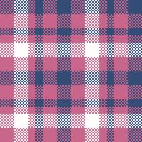 Scottish Tartan Plaid Seamless Pattern, Abstract Check Plaid Pattern. Traditional Scottish Woven Fabric. Lumberjack Shirt Flannel Textile. Pattern Tile Swatch Included. vector