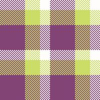 Scottish Tartan Plaid Seamless Pattern, Tartan Plaid Pattern Seamless. Template for Design Ornament. Seamless Fabric Texture. Illustration vector
