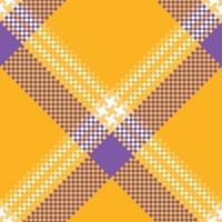 Plaids Pattern Seamless. Scottish Tartan Pattern Flannel Shirt Tartan Patterns. Trendy Tiles for Wallpapers. vector