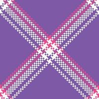 Plaids Pattern Seamless. Scottish Tartan Pattern Traditional Scottish Woven Fabric. Lumberjack Shirt Flannel Textile. Pattern Tile Swatch Included. vector