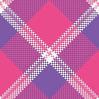 Plaids Pattern Seamless. Gingham Patterns Flannel Shirt Tartan Patterns. Trendy Tiles for Wallpapers. vector