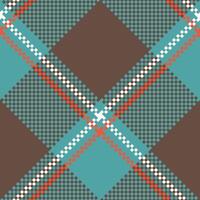 Tartan Pattern Seamless. Sweet Plaid Pattern for Shirt Printing,clothes, Dresses, Tablecloths, Blankets, Bedding, Paper,quilt,fabric and Other Textile Products. vector