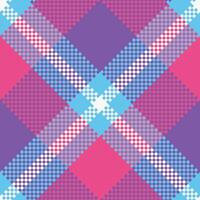 Plaids Pattern Seamless. Scottish Tartan Pattern Seamless Tartan Illustration Set for Scarf, Blanket, Other Modern Spring Summer Autumn Winter Holiday Fabric Print. vector