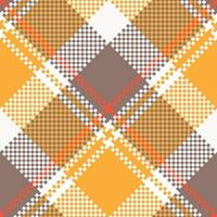 Tartan Pattern Seamless. Sweet Plaid Pattern Traditional Scottish Woven Fabric. Lumberjack Shirt Flannel Textile. Pattern Tile Swatch Included. vector