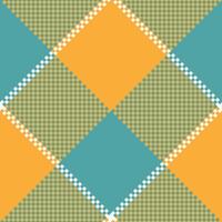 Tartan Pattern Seamless. Sweet Checker Pattern Traditional Scottish Woven Fabric. Lumberjack Shirt Flannel Textile. Pattern Tile Swatch Included. vector