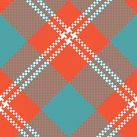 Plaid Pattern Seamless. Gingham Patterns Seamless Tartan Illustration Set for Scarf, Blanket, Other Modern Spring Summer Autumn Winter Holiday Fabric Print. vector
