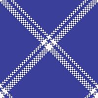 Plaid Pattern Seamless. Classic Plaid Tartan Template for Design Ornament. Seamless Fabric Texture. vector