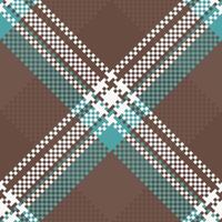 Plaid Pattern Seamless. Checkerboard Pattern Seamless Tartan Illustration Set for Scarf, Blanket, Other Modern Spring Summer Autumn Winter Holiday Fabric Print. vector