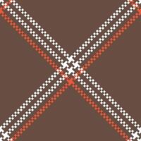 Tartan Pattern Seamless. Sweet Plaid Pattern Flannel Shirt Tartan Patterns. Trendy Tiles for Wallpapers. vector