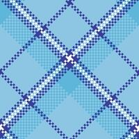 Plaid Pattern Seamless. Scottish Plaid, Traditional Scottish Woven Fabric. Lumberjack Shirt Flannel Textile. Pattern Tile Swatch Included. vector
