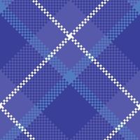 Plaid Pattern Seamless. Tartan Plaid Seamless Pattern. Seamless Tartan Illustration Set for Scarf, Blanket, Other Modern Spring Summer Autumn Winter Holiday Fabric Print. vector