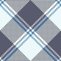 Plaid Pattern Seamless. Traditional Scottish Checkered Background. Traditional Scottish Woven Fabric. Lumberjack Shirt Flannel Textile. Pattern Tile Swatch Included. vector