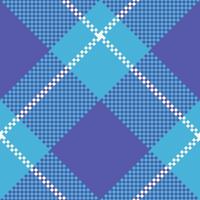 Plaid Pattern Seamless. Classic Scottish Tartan Design. Traditional Scottish Woven Fabric. Lumberjack Shirt Flannel Textile. Pattern Tile Swatch Included. vector