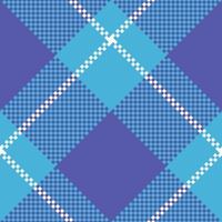 Plaid Pattern Seamless. Classic Scottish Tartan Design. Traditional Scottish Woven Fabric. Lumberjack Shirt Flannel Textile. Pattern Tile Swatch Included. vector