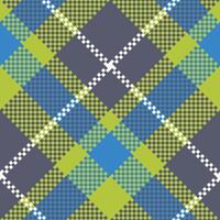 Plaid Patterns Seamless. Checker Pattern for Shirt Printing,clothes, Dresses, Tablecloths, Blankets, Bedding, Paper,quilt,fabric and Other Textile Products. vector