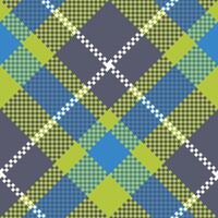 Plaid Patterns Seamless. Checker Pattern for Shirt Printing,clothes, Dresses, Tablecloths, Blankets, Bedding, Paper,quilt,fabric and Other Textile Products. vector