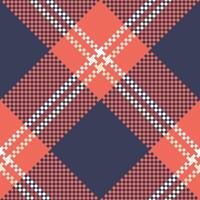 Plaid Patterns Seamless. Gingham Patterns for Scarf, Dress, Skirt, Other Modern Spring Autumn Winter Fashion Textile Design. vector