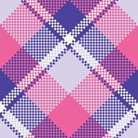 Plaid Patterns Seamless. Tartan Plaid Seamless Pattern. Seamless Tartan Illustration Set for Scarf, Blanket, Other Modern Spring Summer Autumn Winter Holiday Fabric Print. vector