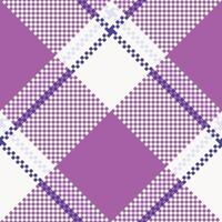 Plaid Patterns Seamless. Traditional Scottish Checkered Background. Traditional Scottish Woven Fabric. Lumberjack Shirt Flannel Textile. Pattern Tile Swatch Included. vector