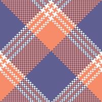 Scottish Tartan Pattern. Plaid Pattern Seamless Flannel Shirt Tartan Patterns. Trendy Tiles for Wallpapers. vector