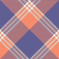 Scottish Tartan Pattern. Plaid Pattern Seamless Flannel Shirt Tartan Patterns. Trendy Tiles for Wallpapers. vector