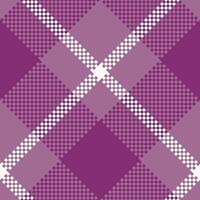 Scottish Tartan Pattern. Checker Pattern Seamless Tartan Illustration Set for Scarf, Blanket, Other Modern Spring Summer Autumn Winter Holiday Fabric Print. vector