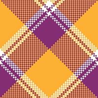 Scottish Tartan Pattern. Tartan Seamless Pattern Flannel Shirt Tartan Patterns. Trendy Tiles for Wallpapers. vector